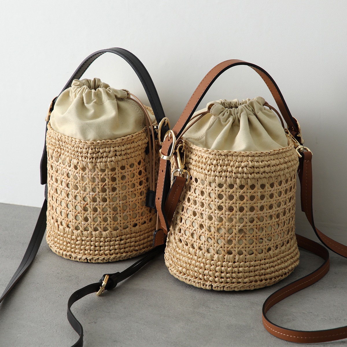 cotto コトゥー かご bag チョコレート ブラウン アバカ 牛革 新品 COTTO かごバッグ ブラウン framework アバカトート - メルカリ