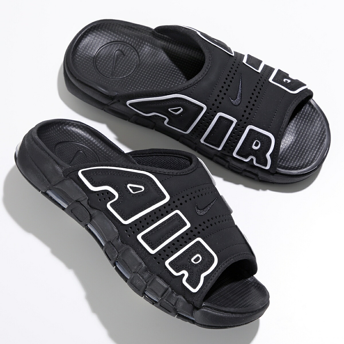u*c様 【美品】ナイキ モアテン スライド ブラック 28cm 楽天市場】NIKE AIR MORE UPTEMPO SLIDE ナイキ エア モア