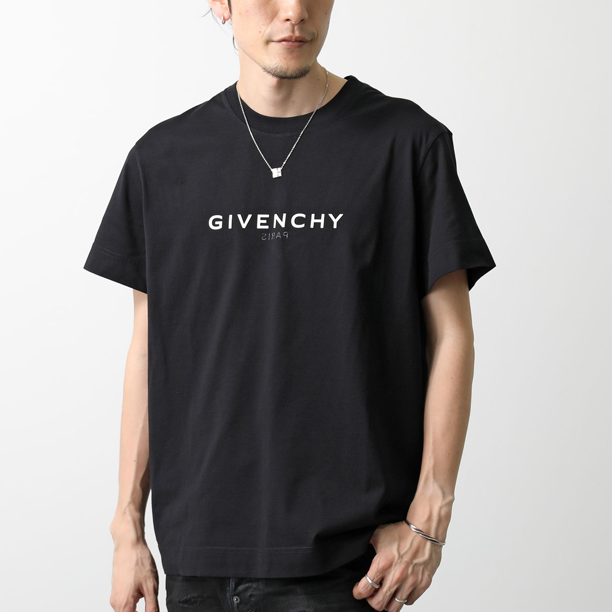 ★人気★【GIVENCHY】★コットン オーバーサイズ Tシャツ★ GIVENCHY コットンジャージー オーバーサイズTシャツ プリント