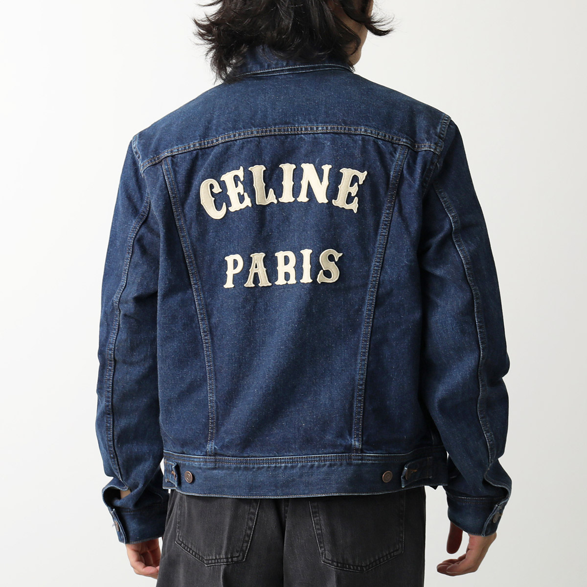 楽天市場】CELINE セリーヌ Striped Wool Classic Jacket