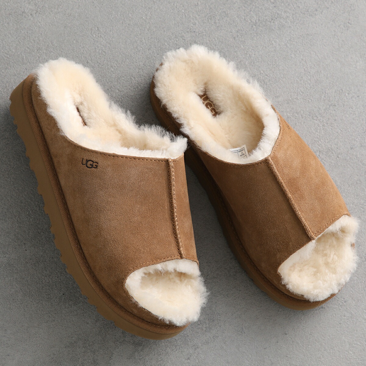 楽天市場】 UGG アグ 厚底 クラシック ファンケット サンダル