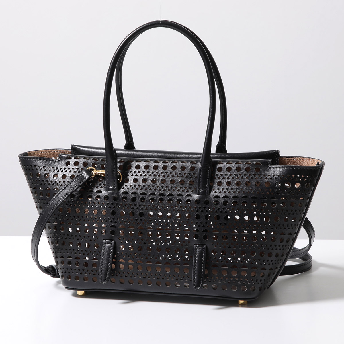 ★ALAIA★関税込♪日本未入荷♪Le Papa レザー ショルダーバッグ ALAIA アライア ショルダーバッグ LE PAPA SMALL AA1S01417CA191