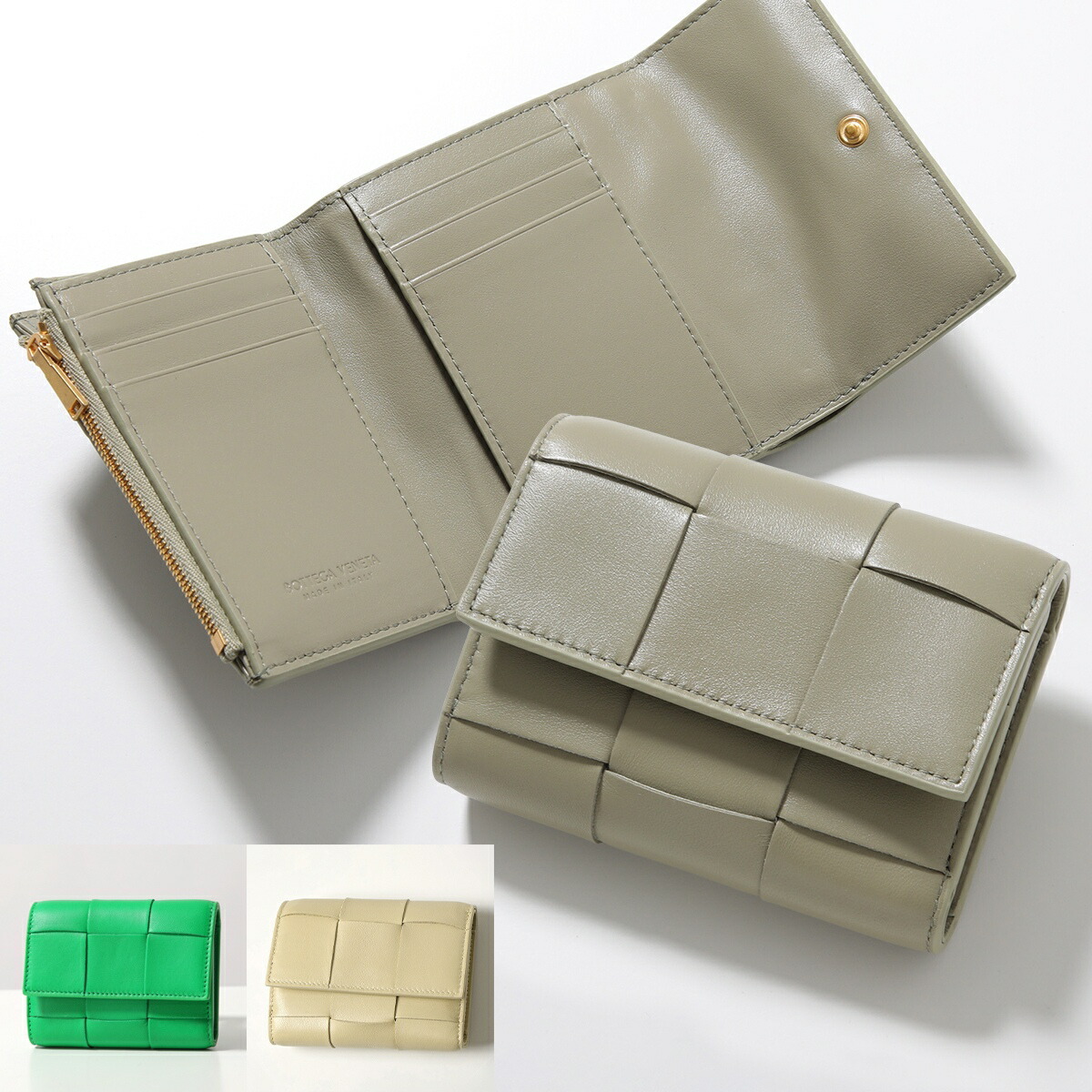 楽天市場】BOTTEGA VENETA ボッテガヴェネタ 二つ折り財布