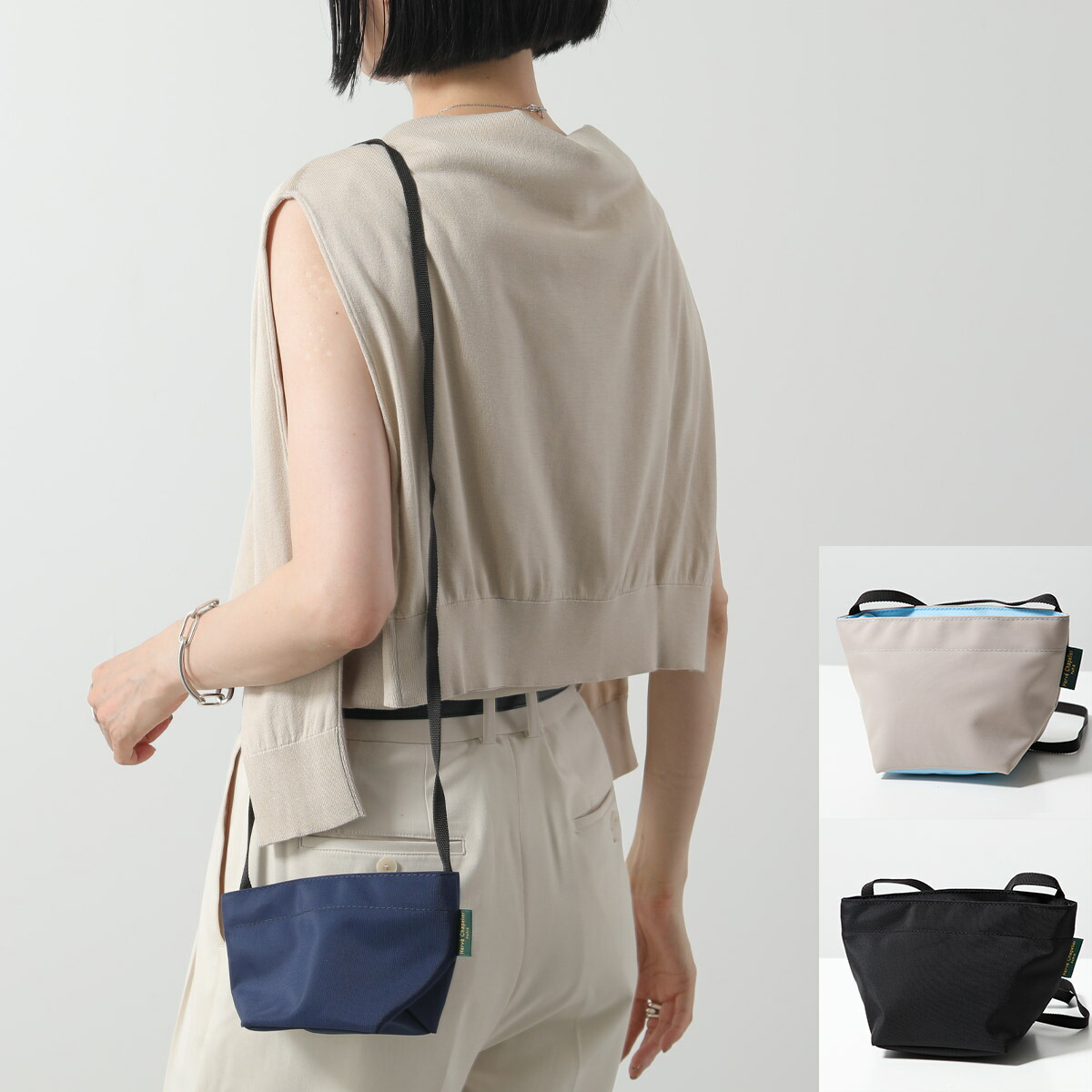 楽天市場】Herve Chapelier エルベシャプリエ ナイロン舟型ショルダー