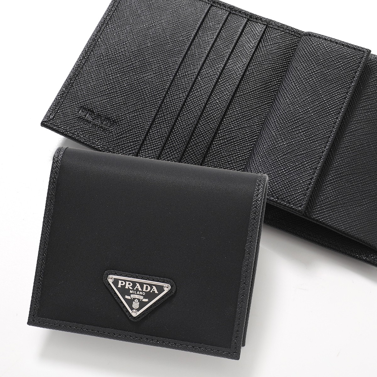 楽天市場】PRADA プラダ 二つ折り財布 2MO008 QHH メンズ