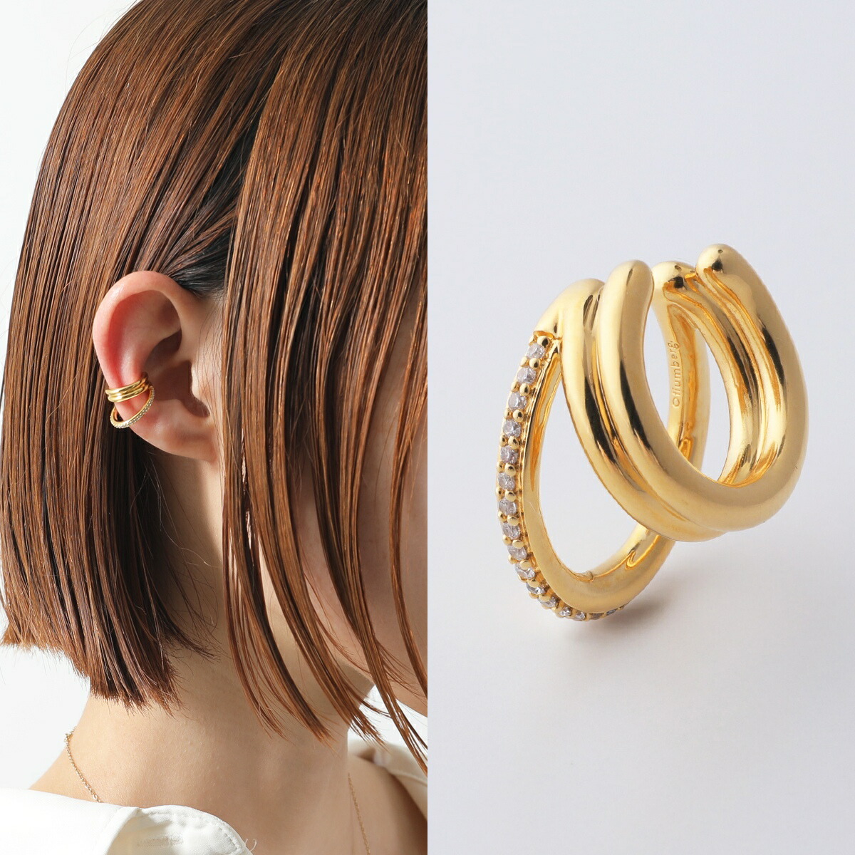 Otiumberg フープピアス OT0029-1501 片耳販売 楽天市場】Otiumberg オティウムバーグ フープピアス Mini