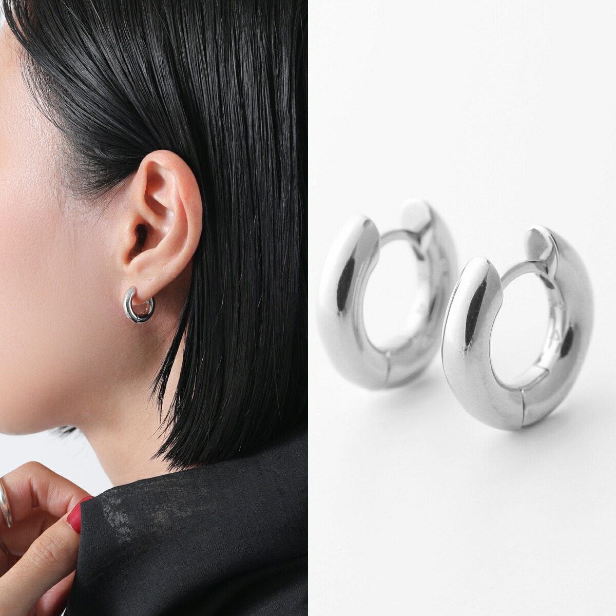 conte コンテ　＜Otiumberg ＞PEBBLE ピアス Otiumberg/オティウムバーグ】PEBBLE EARRING ピアス(両耳
