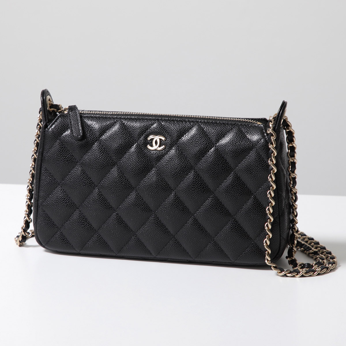 正規品★CHANEL シャネル　刻印あり　チェーンプレート　キーホルダー CHANEL - シャネル☆新品☆CHANEL☆ロゴプレート☆キーホルダー