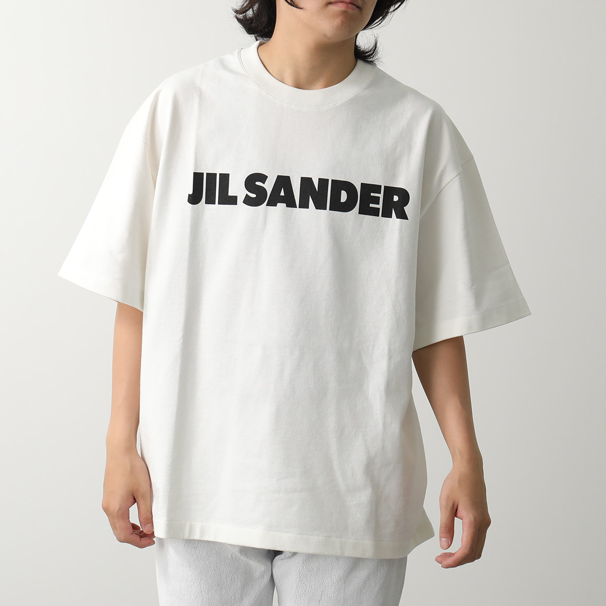 楽天市場】ジルサンダー Tシャツ カットソー ロゴTシャツ