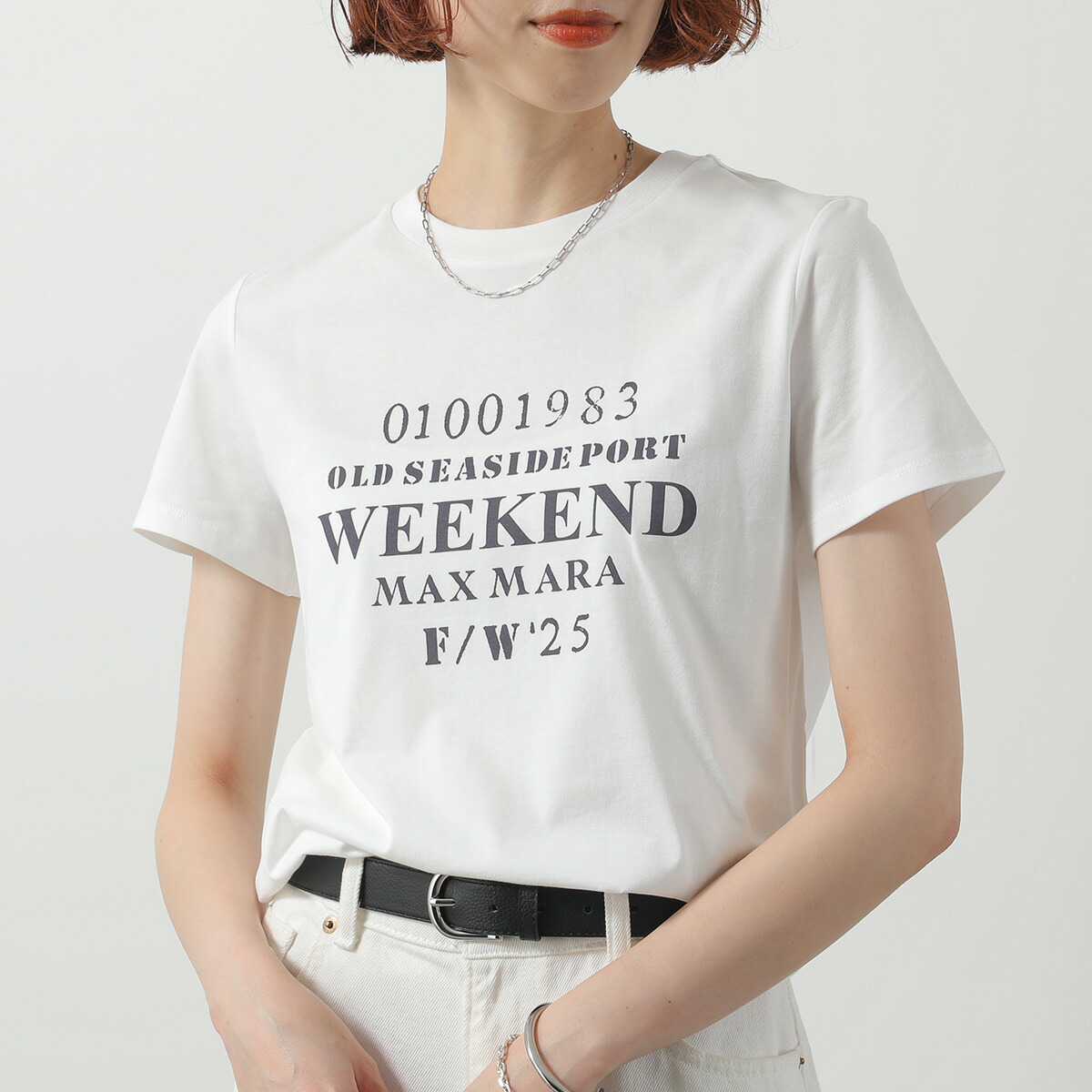 Max Mara ヴェグマンTシャツ新品 白L