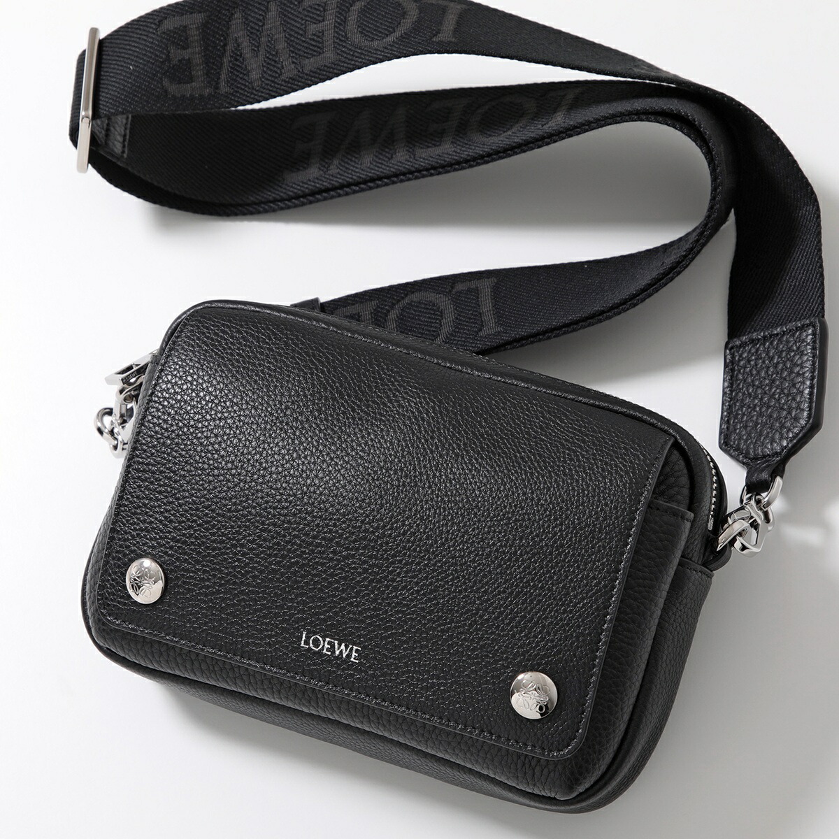 正規品　ロエベ　アントン　LOEWE レザーバック LOEWE ロエベ クロスボディバッグ/スリングバッグ/ANTON SLING