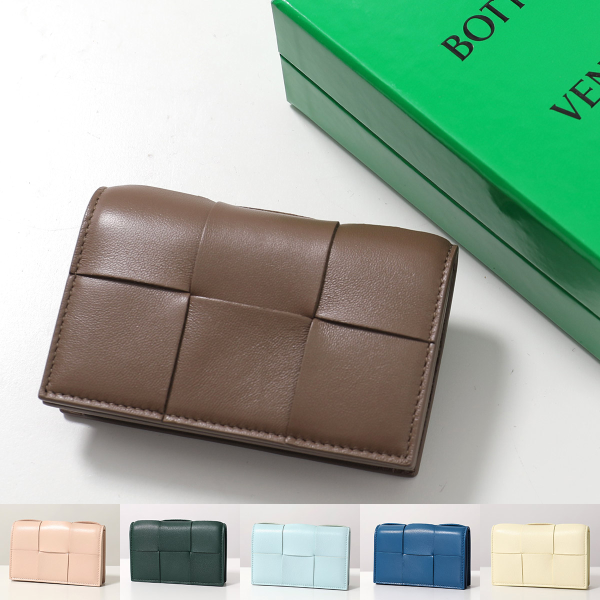 BOTTEGA VENETA レザー名刺入れ org.jpg