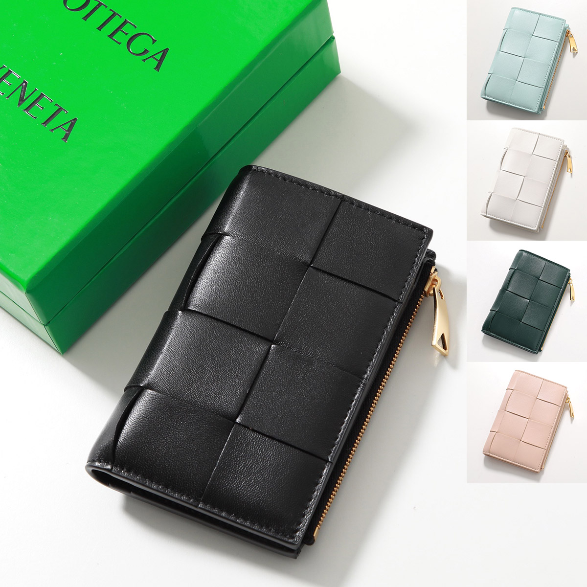 極上美品⭐️RFID内蔵BOTTEGA VENETA ボッテガ カセット 財布 BOTTEGA VENETA ボッテガヴェネタ 財布 二つ折り財布 CASSETTE