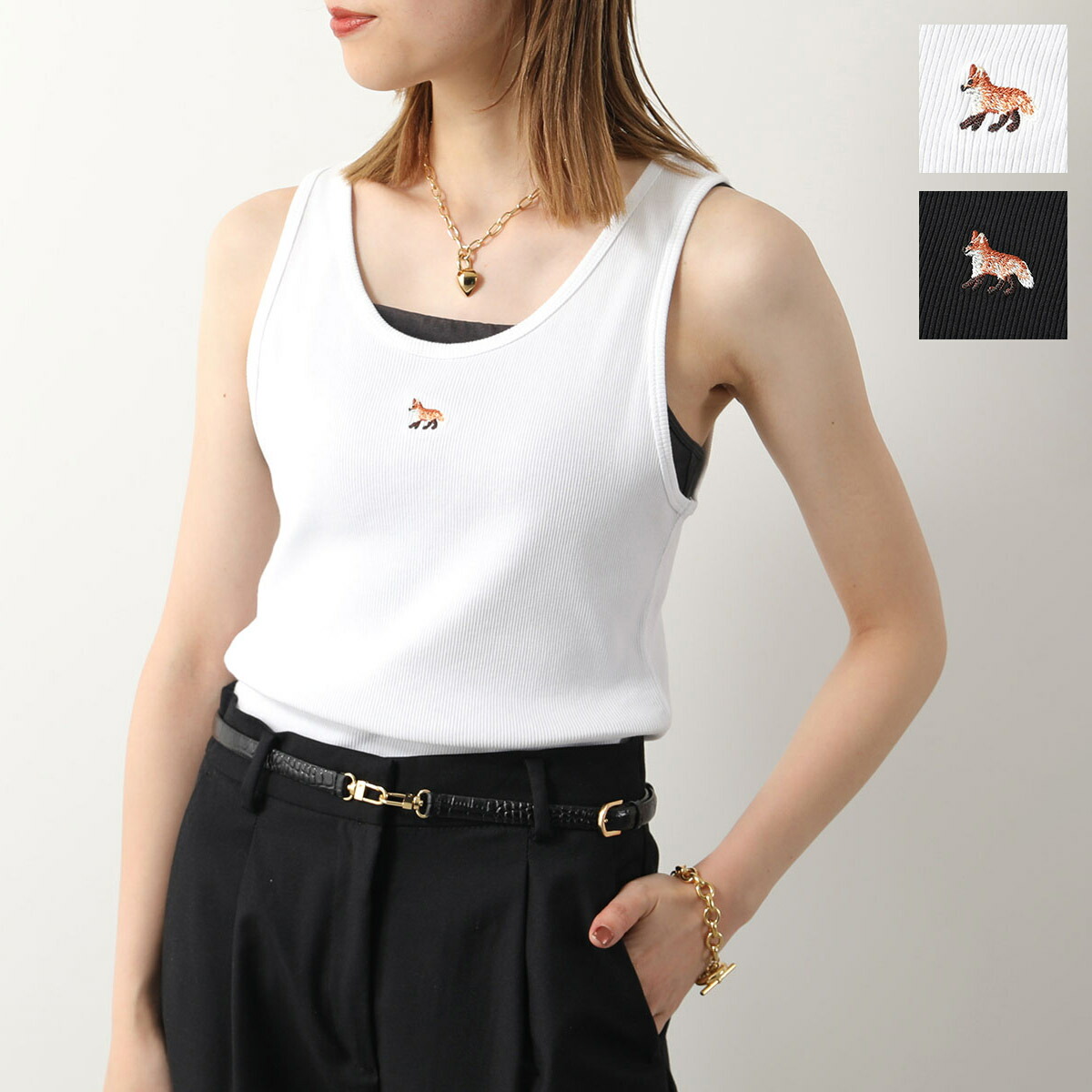 楽天市場】MAISON KITSUNE メゾンキツネ ベイビーフォックス タンク