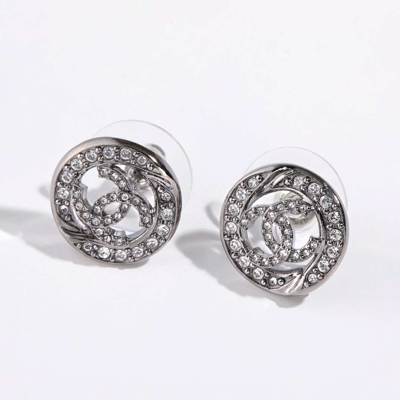 楽天市場】CHANEL シャネル フープピアス ABA159 B10006