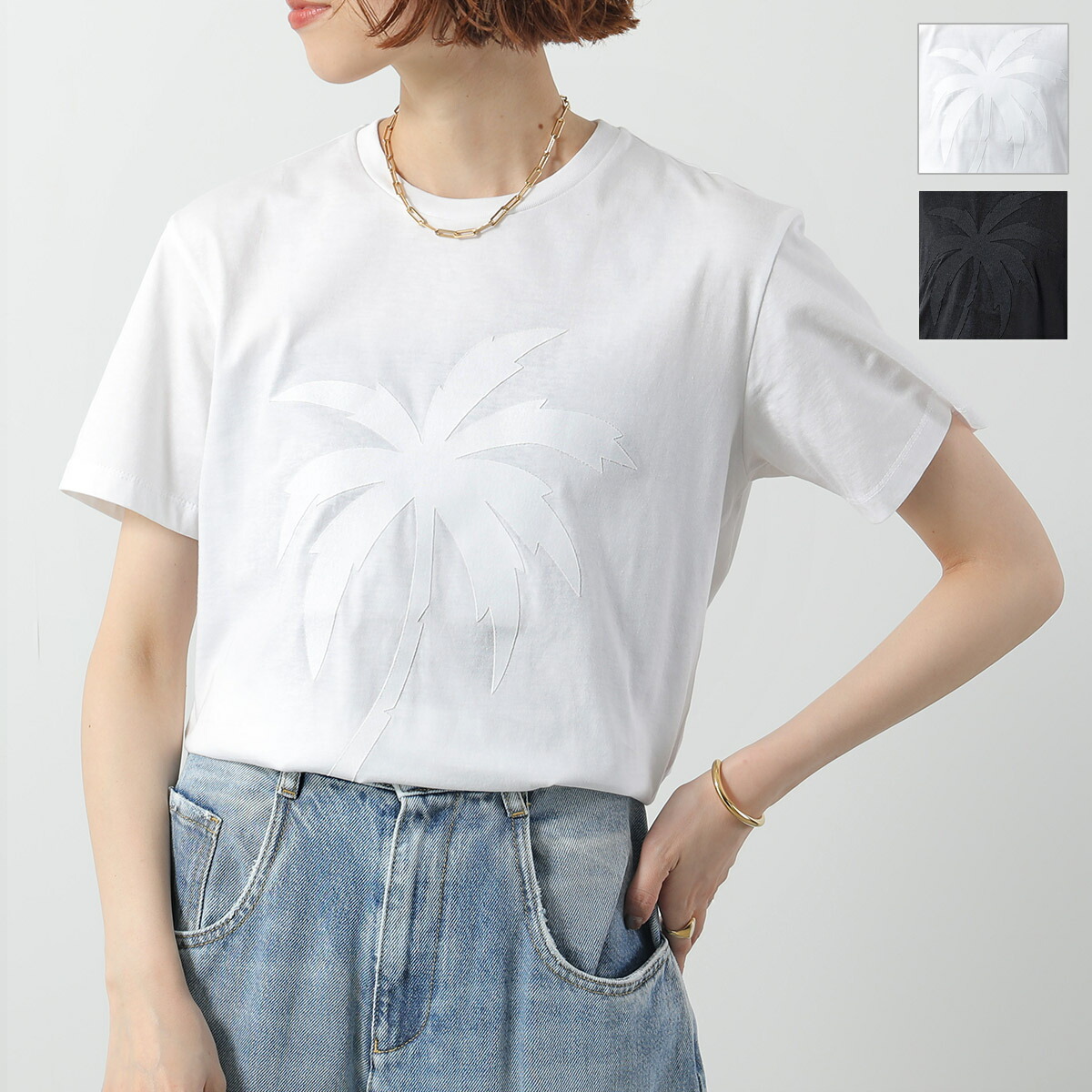 ドリスヴァンノッテン リブカットソー Tシャツ 半袖 マスタード Uネック ドリスヴァンノッテン リブカットソー Tシャツ 半袖 マスタード