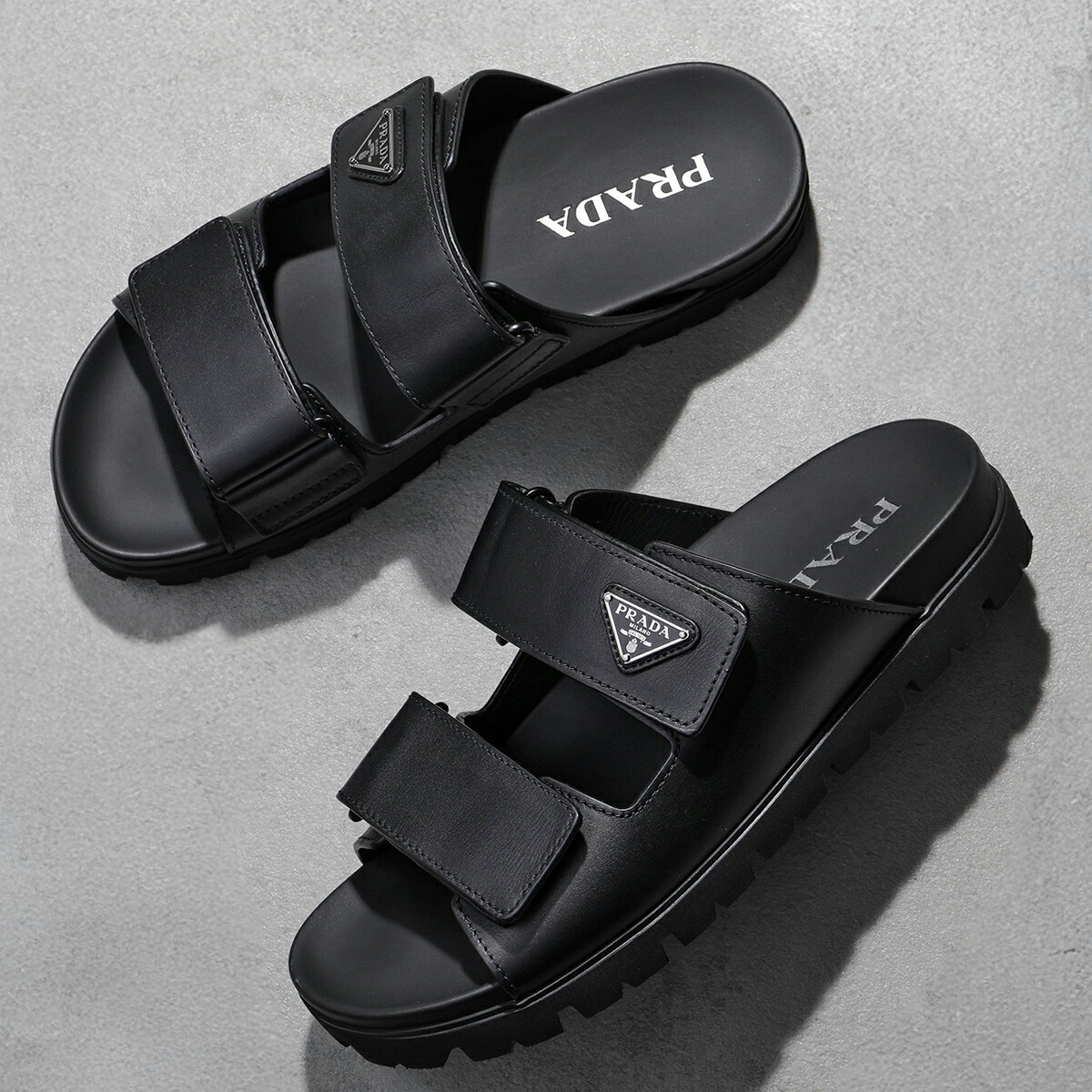楽天市場】PRADA プラダ サンダル 2X3085 3LKV メンズ ラバー