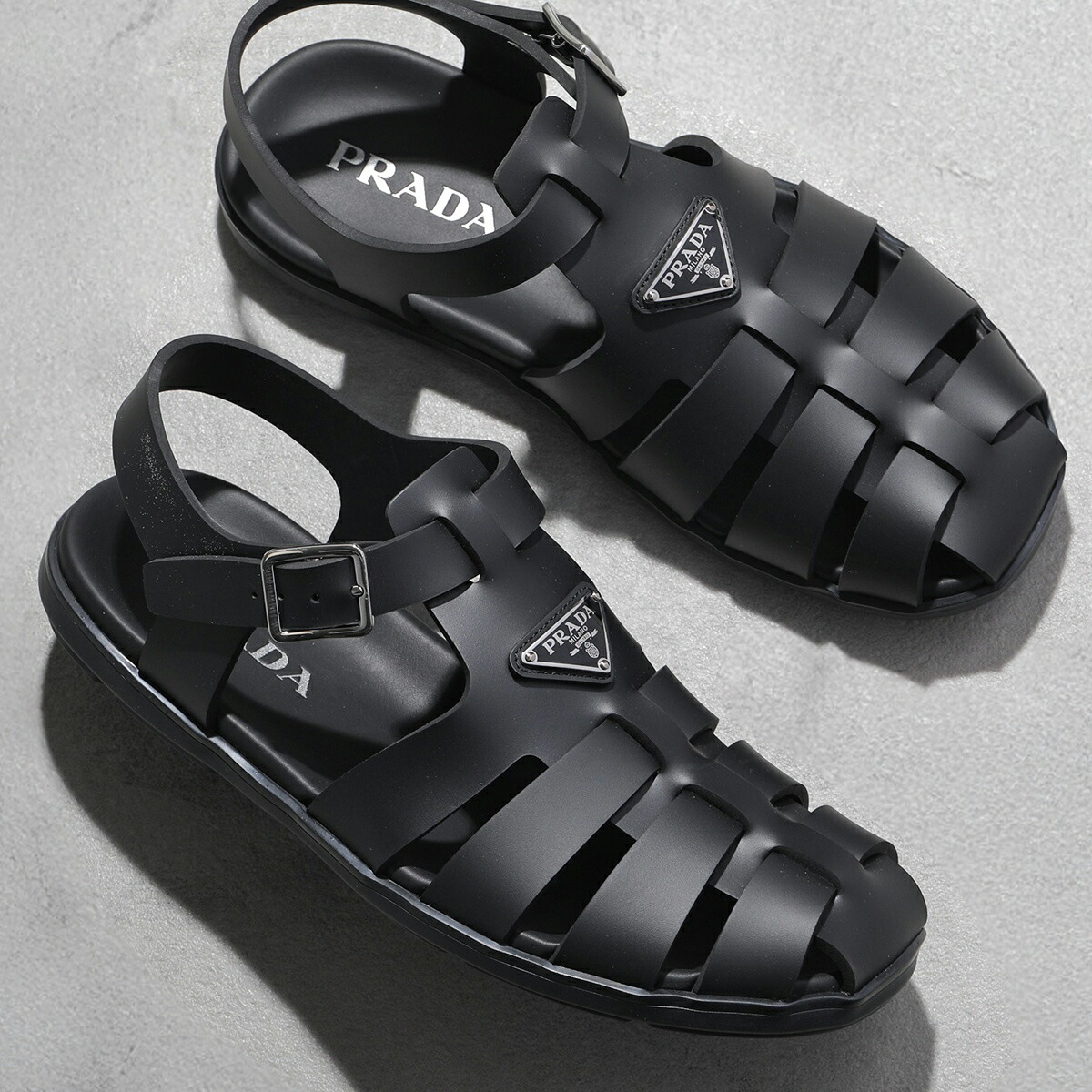 PRADA【入手困難】★スライドサンダル★ 5 mm ☆全色 PRADA【入手困難】☆スライドサンダル☆ 5 mm ☆全色 PRADA