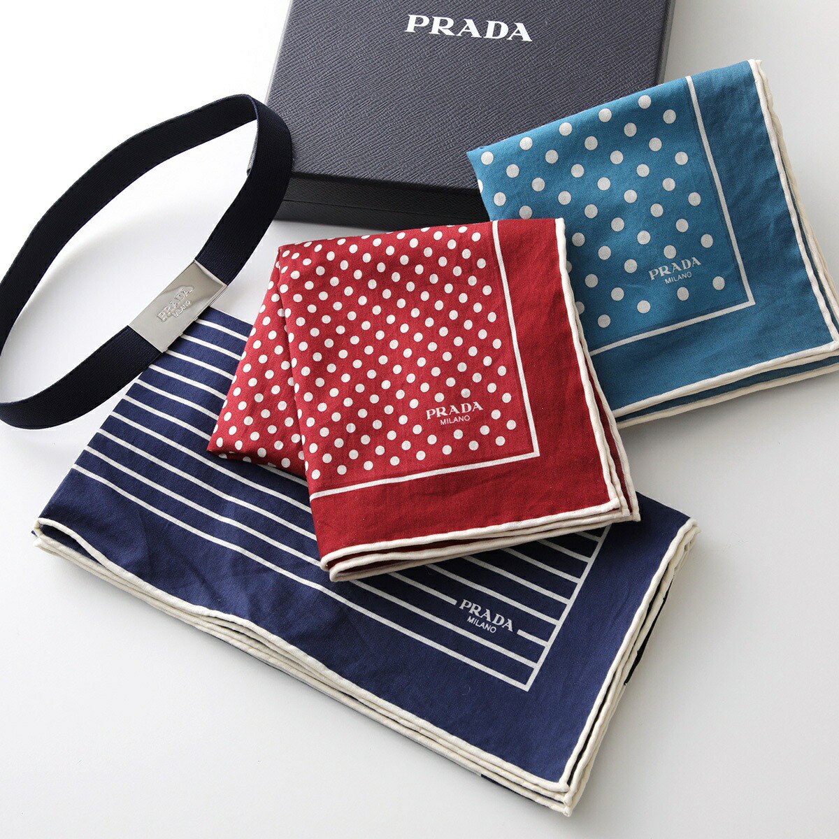 プラダ　スカーフ Amazon | [Prada] [プラダ] スカーフ リナイロン フーラード
