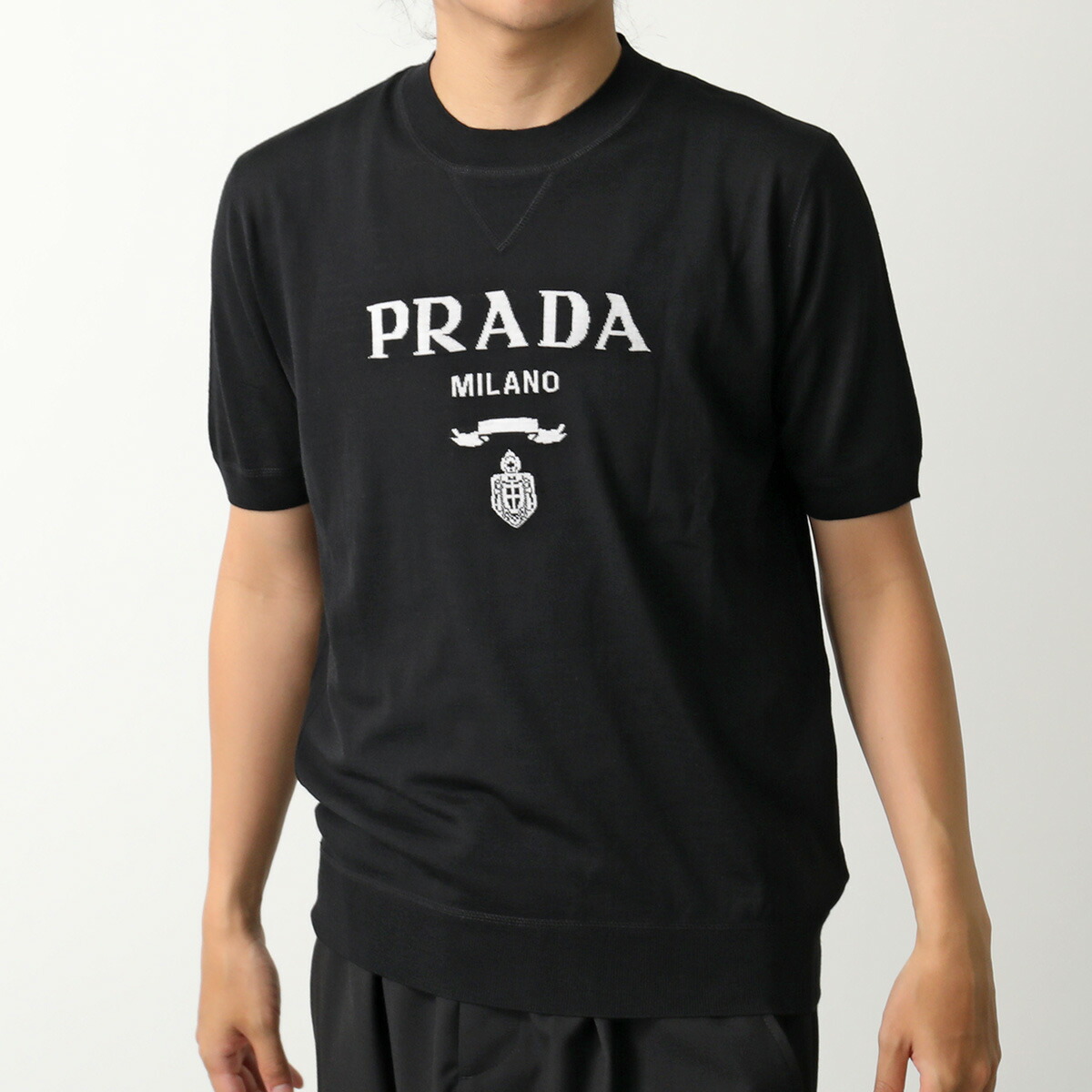 楽天市場】PRADA プラダ ニット サイズ:50 24SS 現行モデル ロゴ