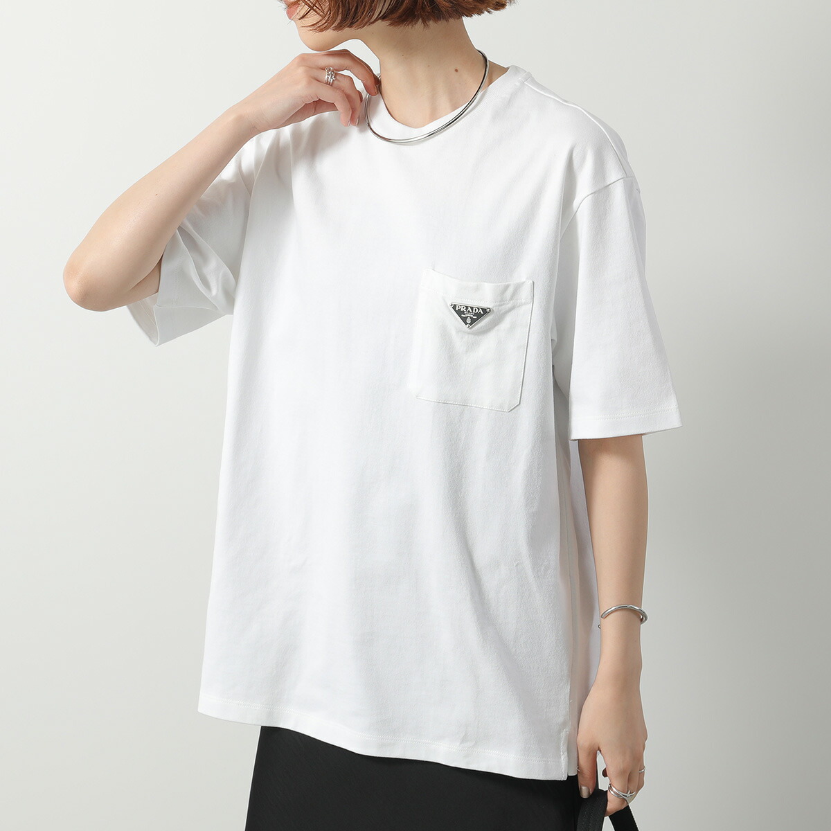楽天市場】PRADA プラダ 半袖 Tシャツ 3560A 240 レディース