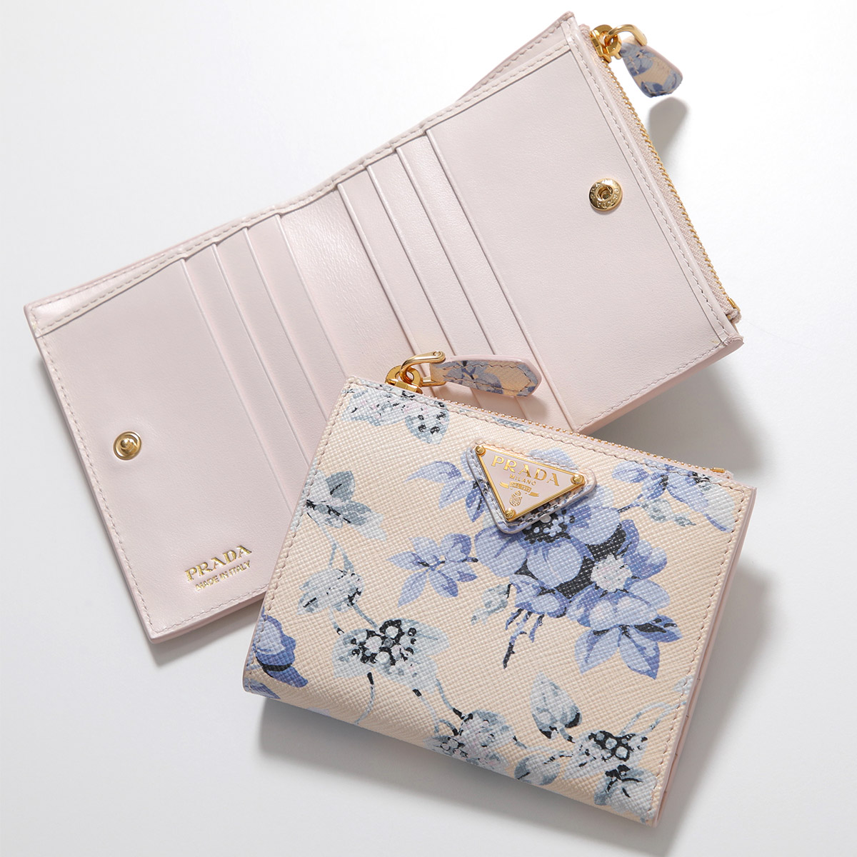 楽天市場】PRADA プラダ レディースファスナー小銭入れ付き二