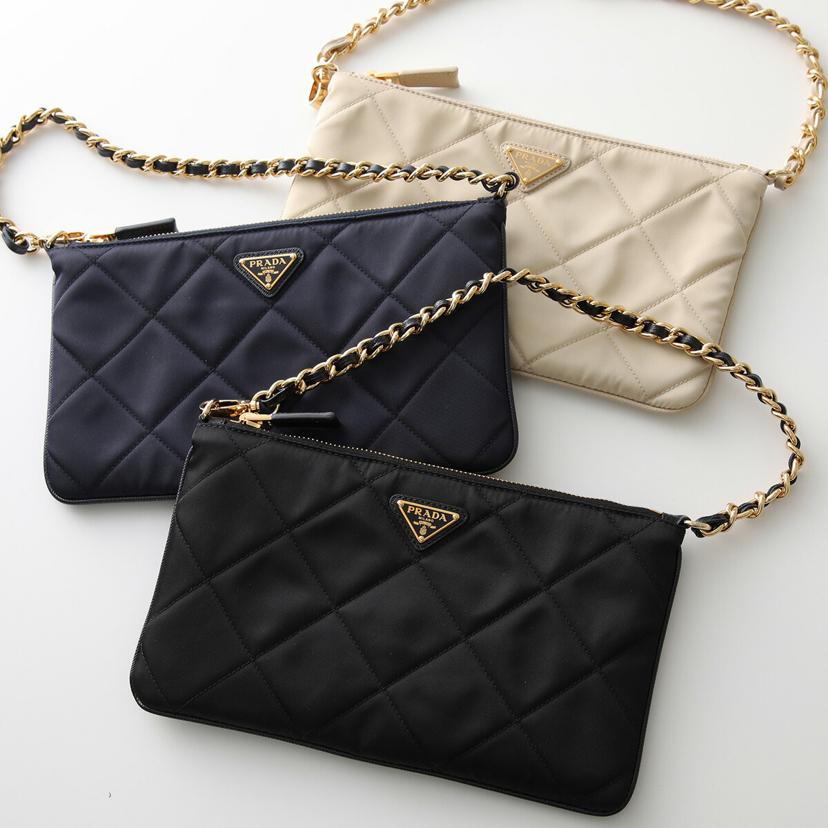 楽天市場】PRADA プラダ ポーチ CANAPA カナパ 1NA021 20L