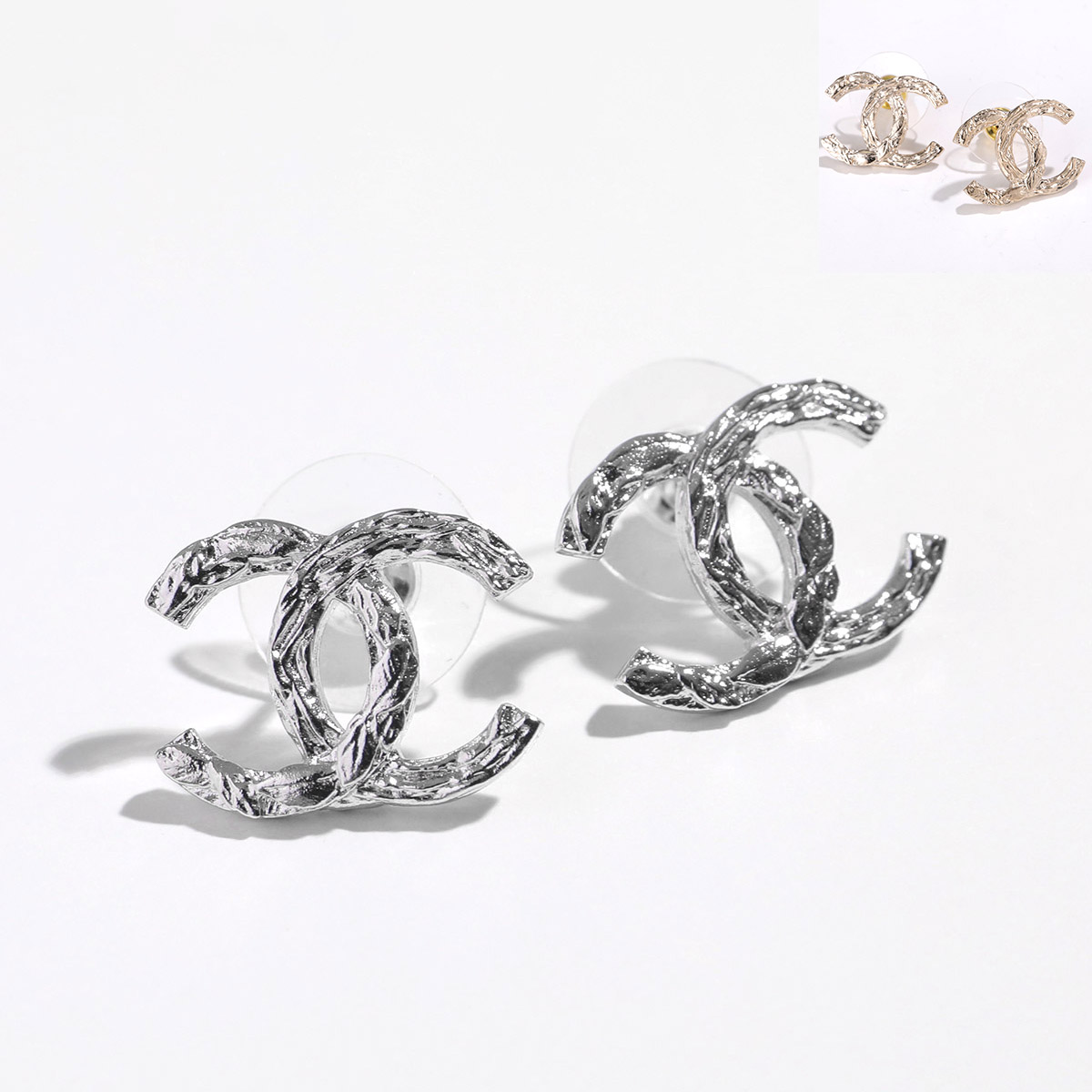 楽天市場】CHANEL シャネル ピアス ABC105 B14702 レディース