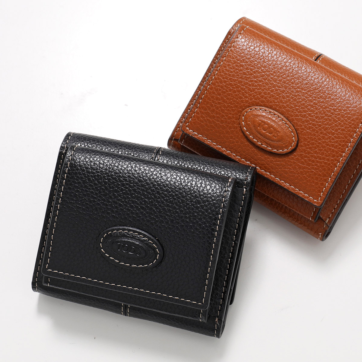 国内発【TOD'S】Tタイムレス ロゴ/フラグメントケース/ミニ財布 TOD'S TODS トッズ コイン＆カードケース T TIMELESS T