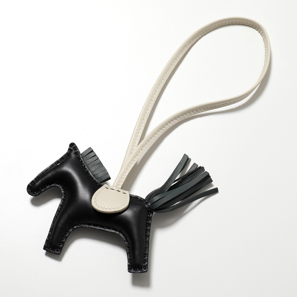 楽天市場】HERMES エルメス キーリング Cheval H077216FJ