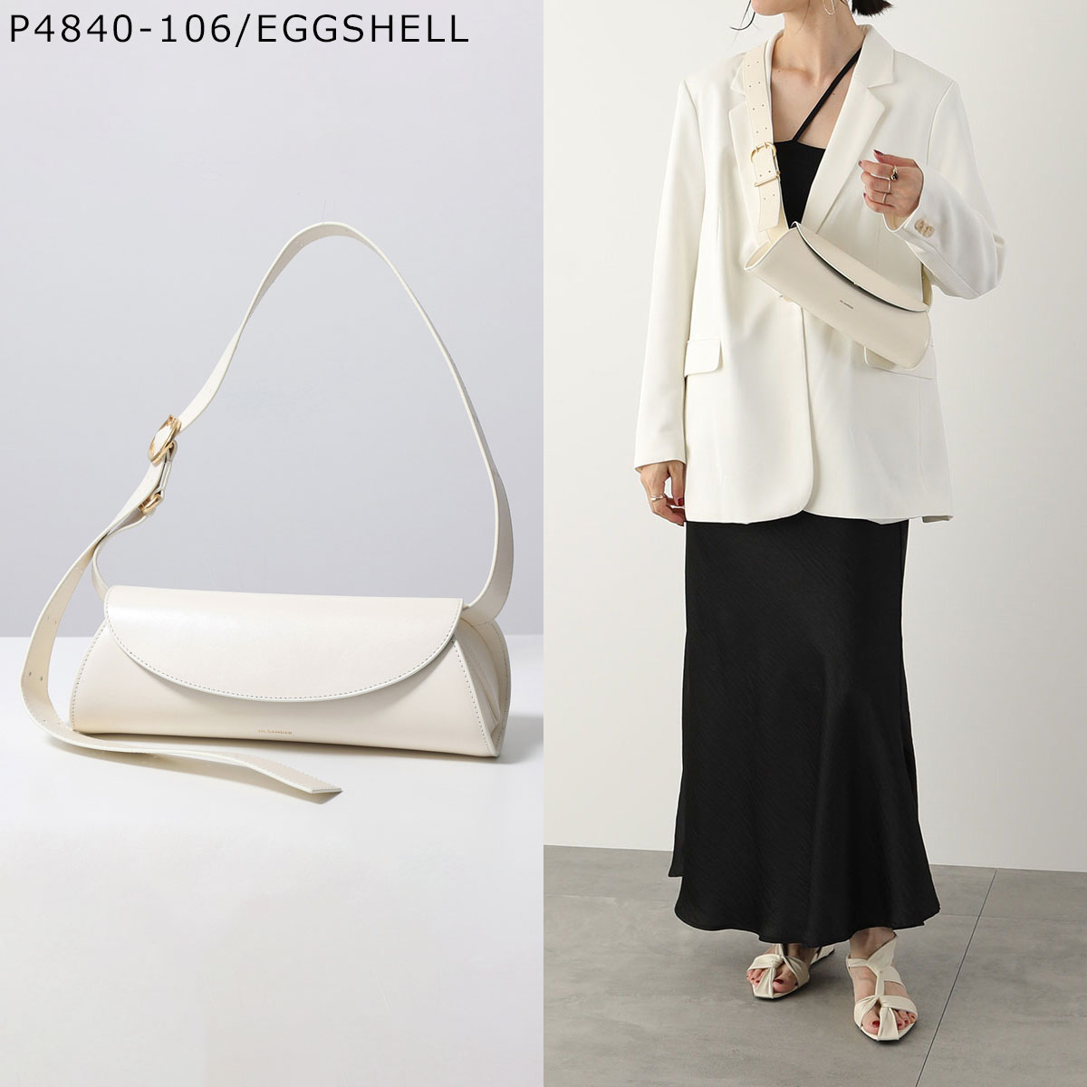 JIL SANDER ジルサンダー ハンドバッグ CANNOLO SM カンノーロ
