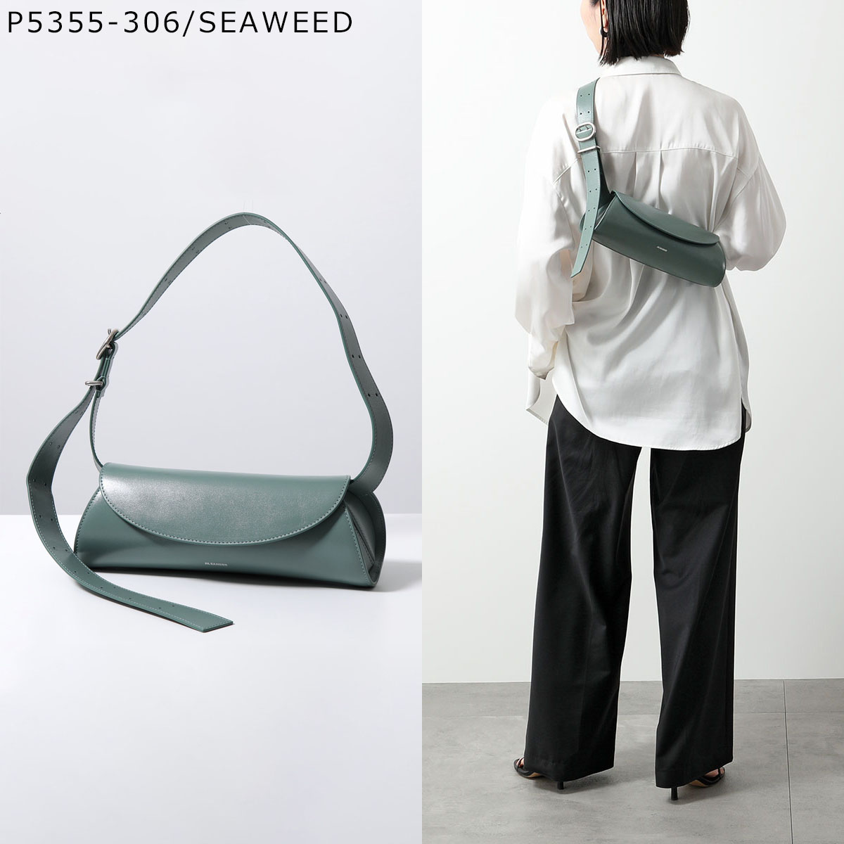 JIL SANDER ジルサンダー ハンドバッグ CANNOLO SM カンノーロ