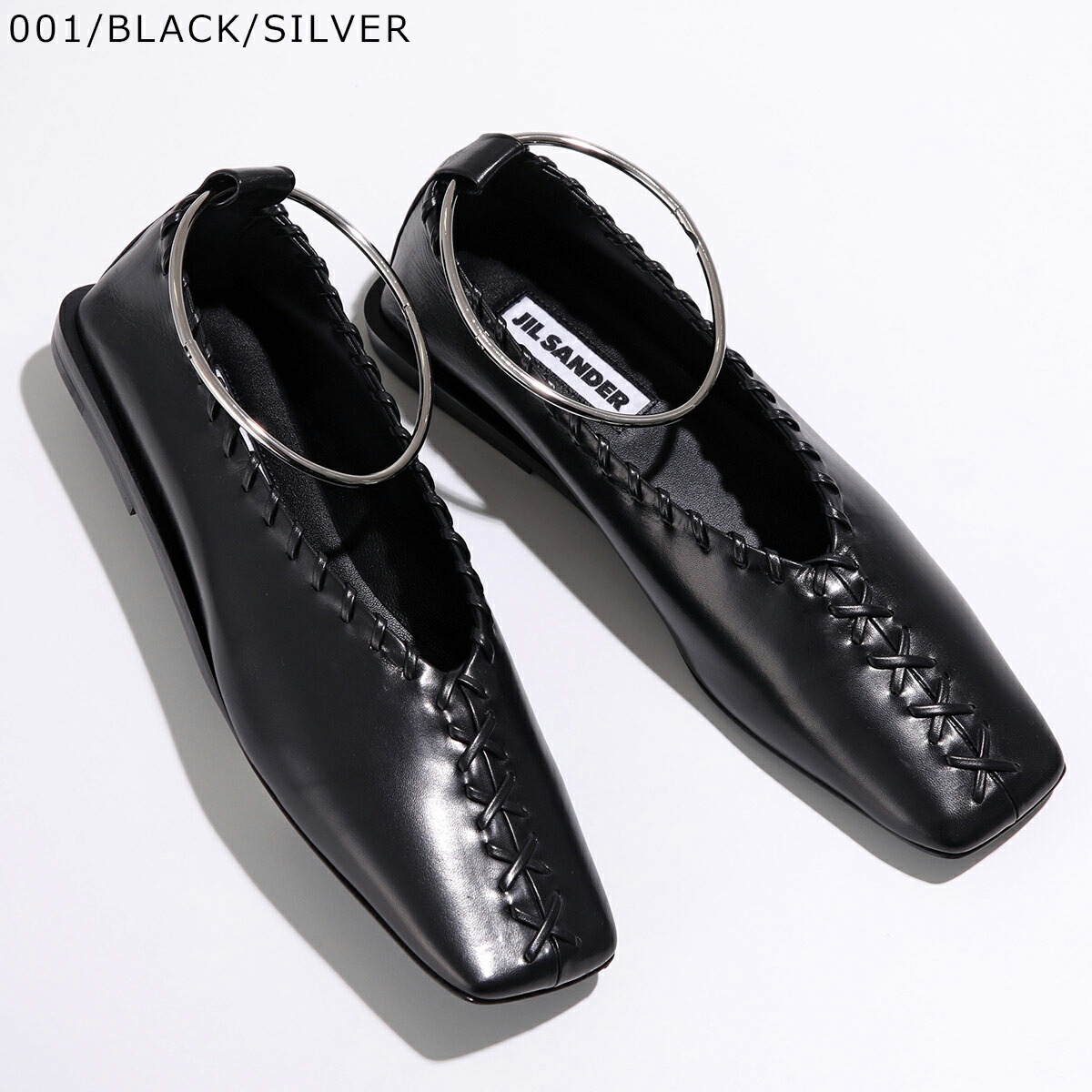 JIL SANDER ジルサンダー♡バレリーナ　アンクレット　フラットシューズ JIL SANDER - JIL SANDER ジルサンダー♡バレリーナ