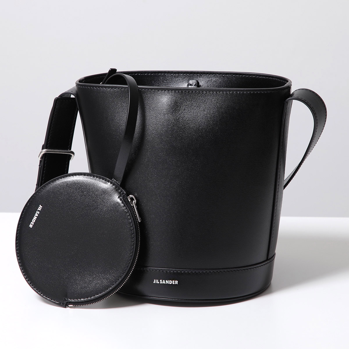 JIL SANDER ジルサンダー　ブラック ポーチ クラッチバッグ 送料無料】JIL SANDER[ジルサンダー] / SPHERE CLUTCH POUCH BAG