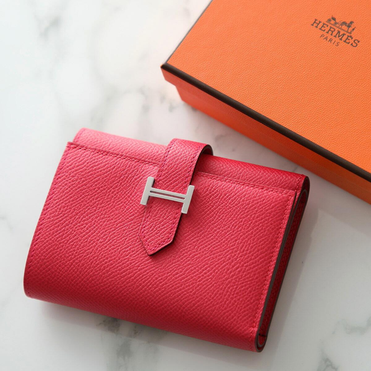 美品♡HERMES ドゴン☆ターコイズ（箱付き） 楽天市場】HERMES エルメス ミニ財布 DOGONCOMPACT ドゴン