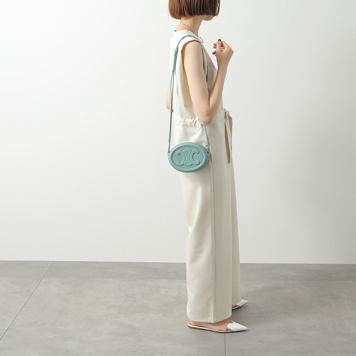 CELINE セリーヌ ショルダーバッグ Oval Purse オーバルパース 