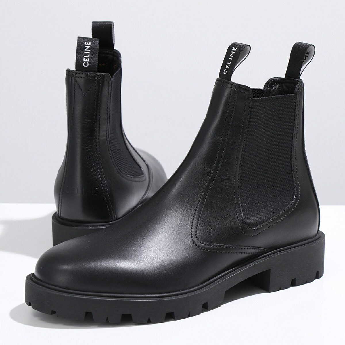 ショートブーツ・ブーティ CELINE SHEARLING 35 CHELSEA BOOTS CELINE Celine Shearling 35 Chelsea Boots (CELINE/ショート