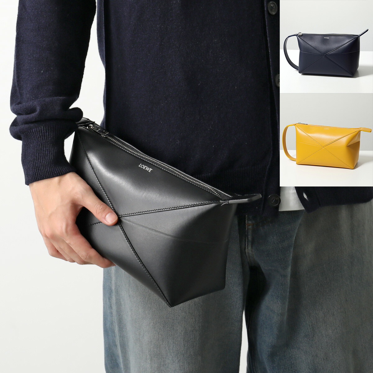 ロエベ メンズ　バック LOEWE - ロエベ/LOEWE バッグ メンズ BUCKLE HORIZONTAL TOTE
