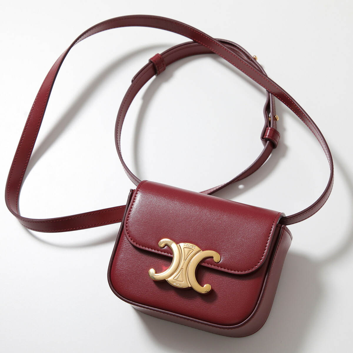 【美品】Celine ロゴ トライアングル ミニ ショルダーバッグ 楽天市場】CELINE セリーヌ ショルダーバッグ Mini Triangle