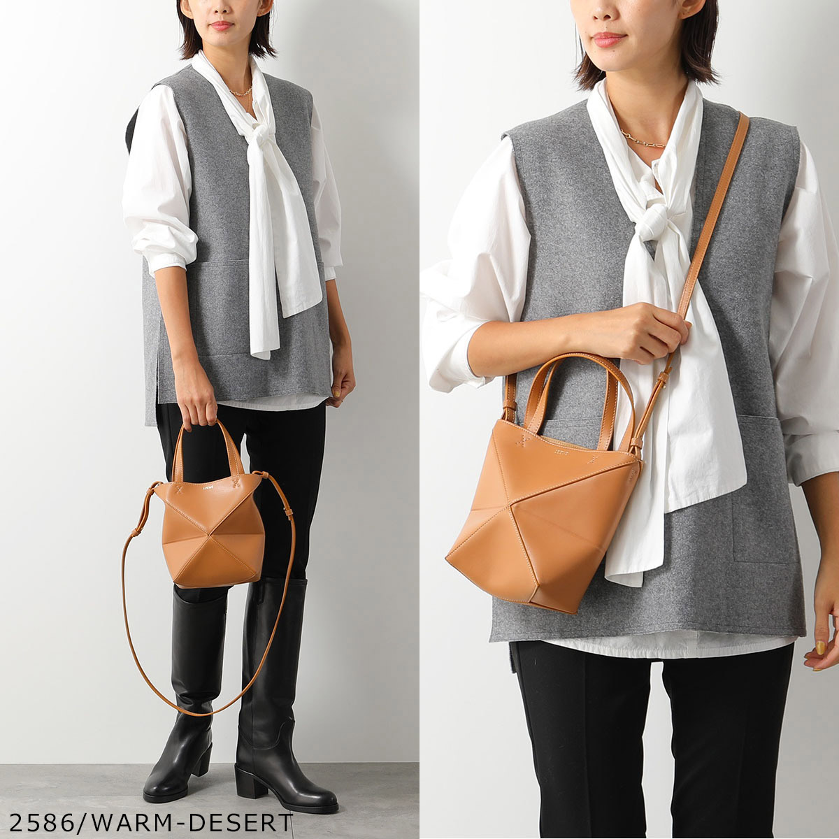 LOEWE ロエベ トートバッグ PUZZLE FOLD TOTE MINI パズル