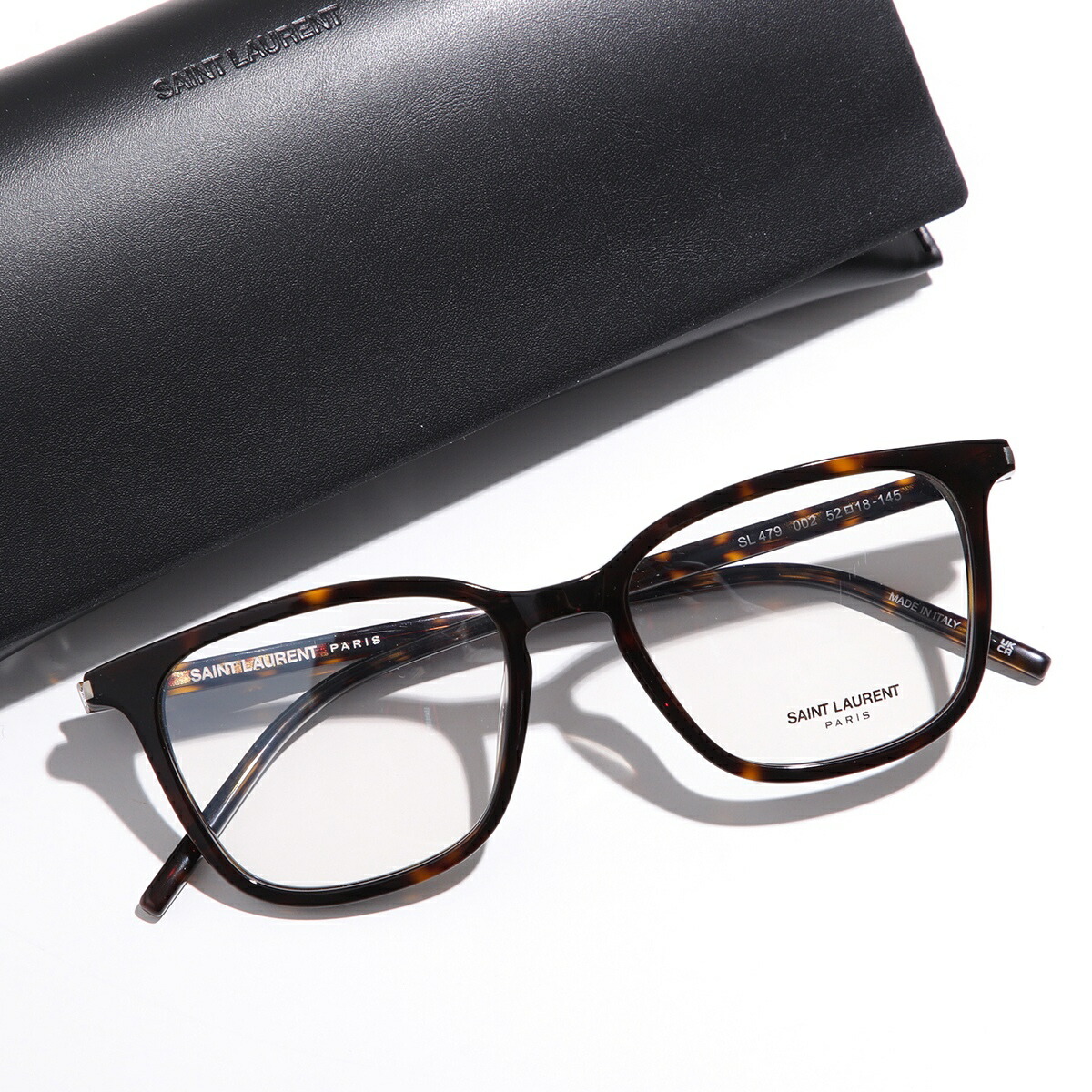 SAINT LAURENT メガネ SL 454 スクエア型 SAINT LAURENT サンローラン メガネ SL 454 レディース スクエア