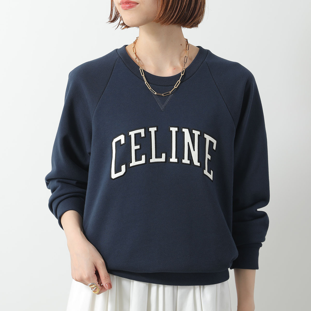 celine リブニット CELINE セリーヌ ニット 2AE0K804X.05LB レディース セーター