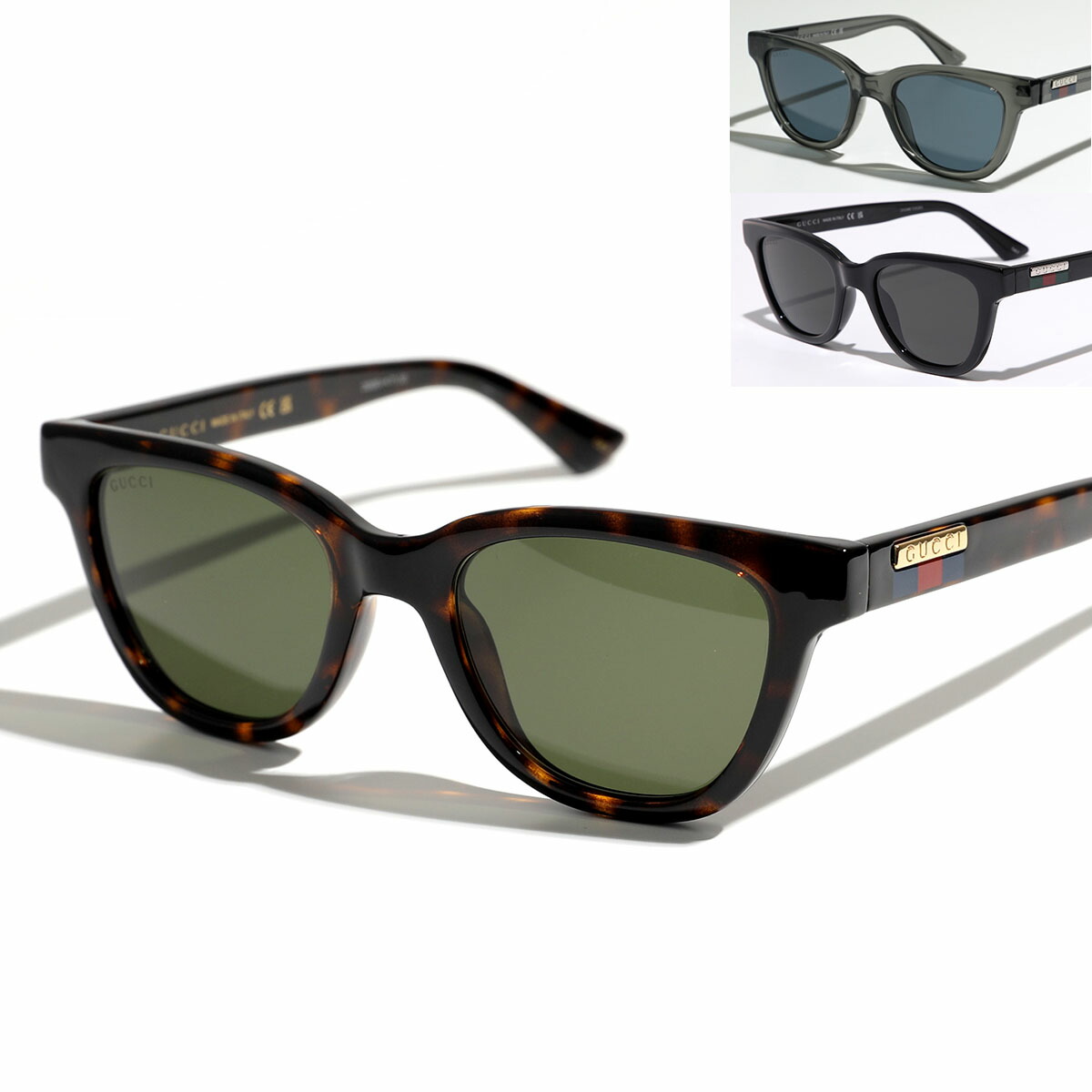 【美品】 グッチ サングラス GG1116S 男女兼用 GUCCI グッチ サングラス GUCCI GG1116S 001(51mm ブラック): GLASS