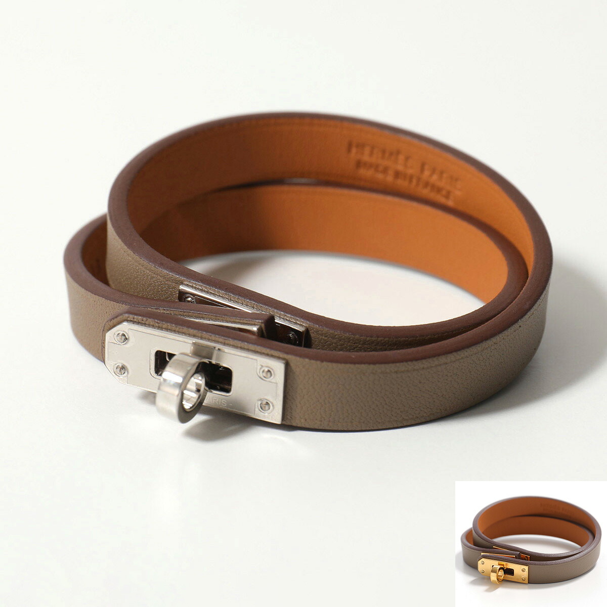 楽天市場】HERMES エルメス ブレスレット リヴァルミニ RIVALE