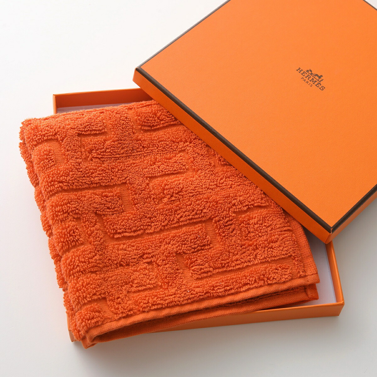 新品未使用 HERMES エルメス タオル　ステアーズ  ひざ掛けやベビーカーに 103190m-03_01.jpg