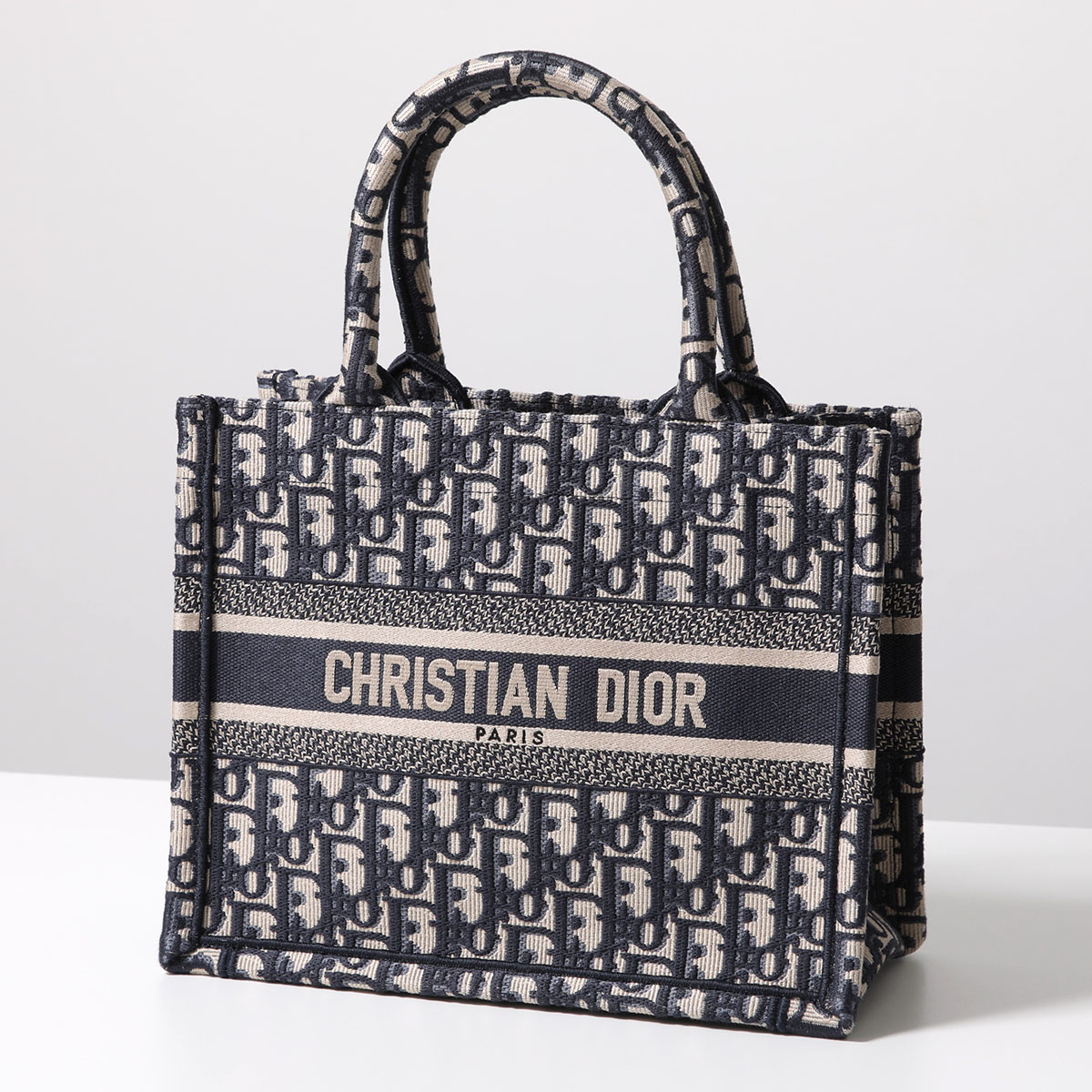 ロゴ入りジャガードが印象的でモダン☆Dior☆サドルトートバッグ Dior - ディオール イーストウエスト マキシオブリーク