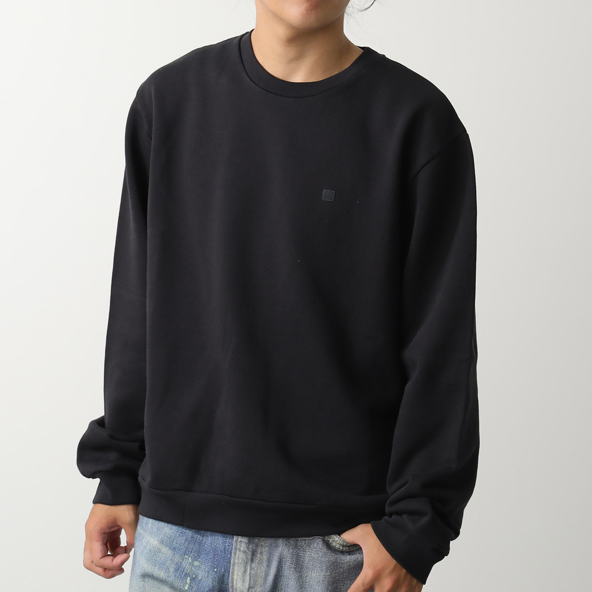 Acne Studios オートミール クルーネック スウェット bi0078_02.jpg
