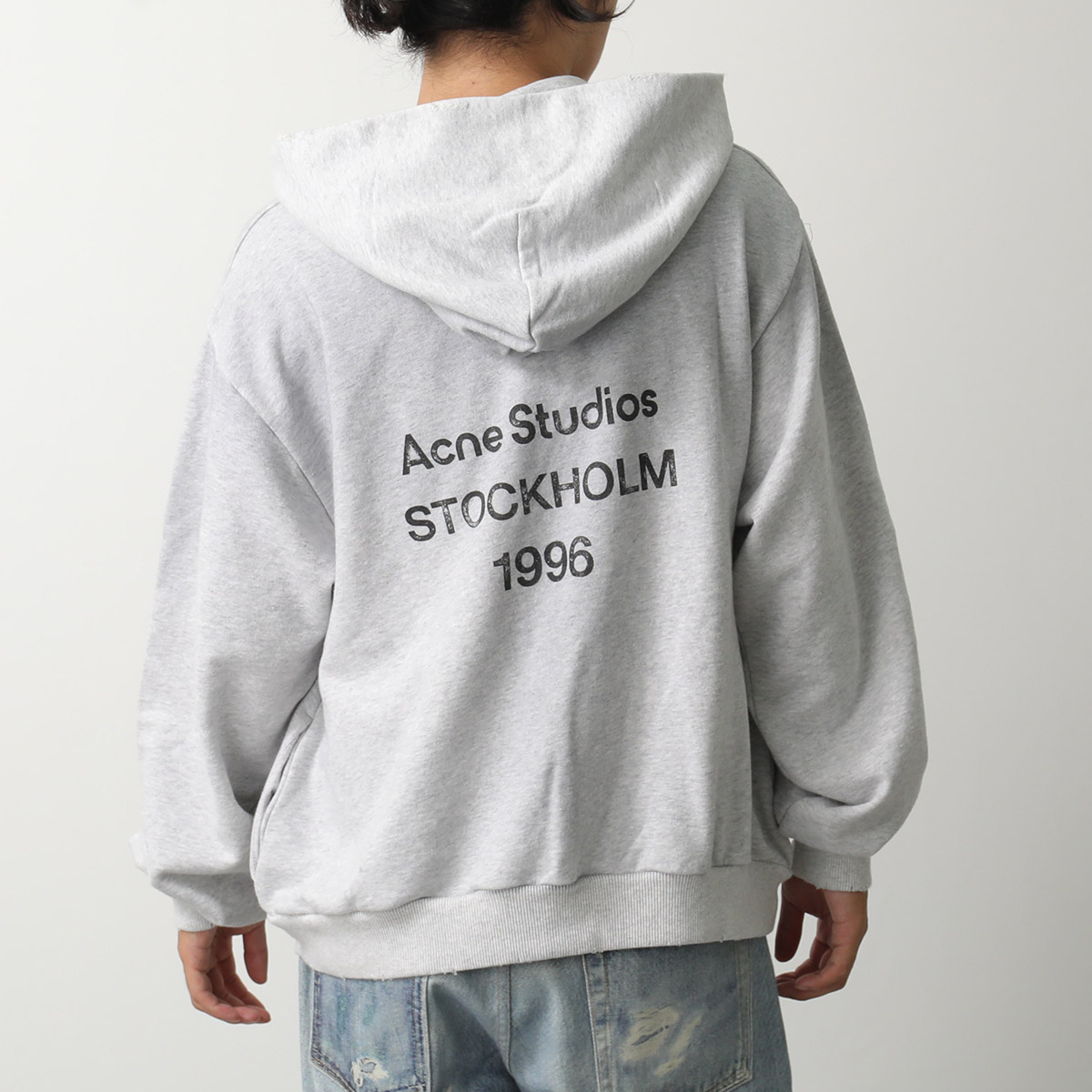 Acne Studios オートミール クルーネック スウェット 340905114_1.jpg