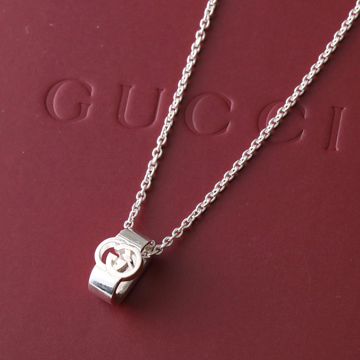楽天市場】GUCCI グッチ ネックレス ダブルG キー ネックレス
