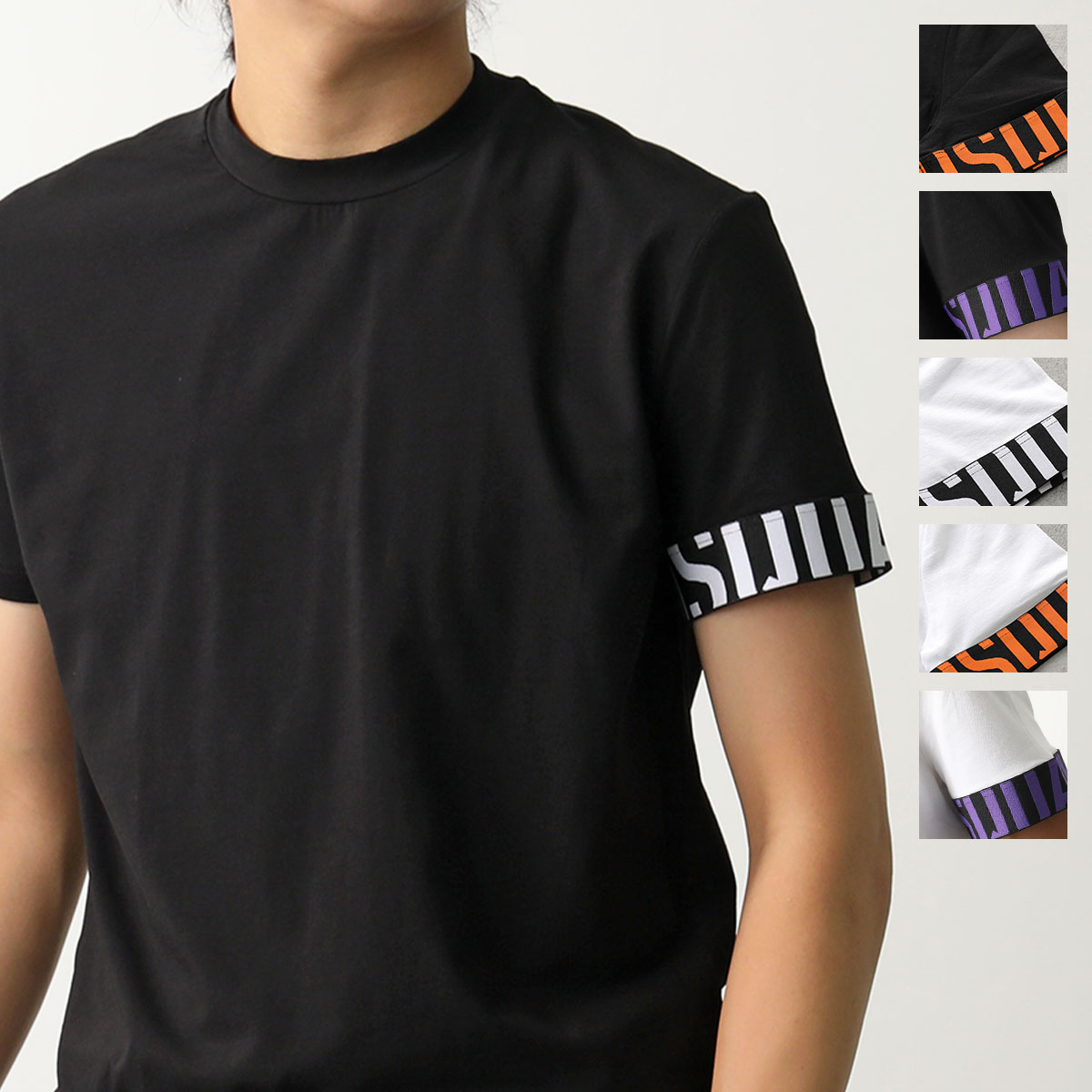 DSQUARED2 バンダナＴシャツ DSQUARED2 ディースクエアード Tシャツ メンズ 半袖 クール